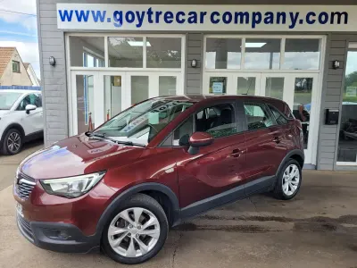 Used Vauxhall Crossland X S 110 HP (80 kW) 2019 Red SUV