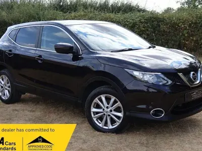Used Nissan Qashqai Acenta Premium 110 HP (80 kW) 2015 Black SUV