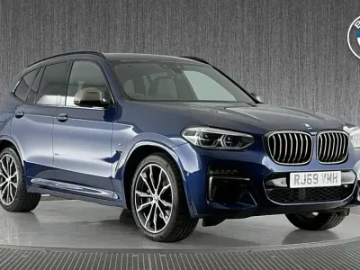Used BMW X3 Performance 322 HP (236 kW) 2020 Blue SUV