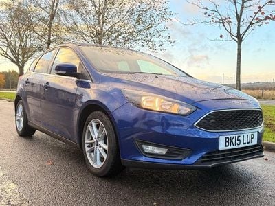Blue Used 2015 Ford Focus Zetec Hatchback | £4,095 (Good price)