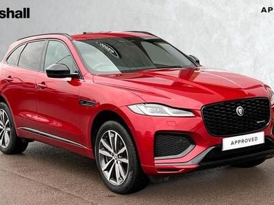 Metallic firenze red Used 2023 Jaguar F-Pace R-Dynamic SUV | £34,500 (Fair price)
