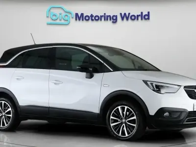 Used Vauxhall Crossland X Elite 131 HP (96 kW) 2020 White SUV