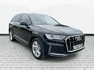Used Audi Q7 S-Line 286 HP (210 kW) 2020 Black SUV