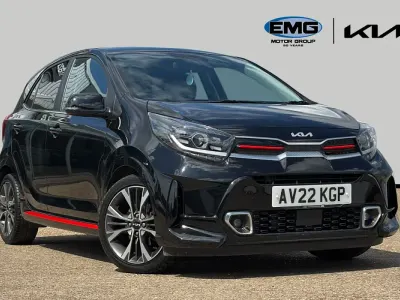 Second-hand Kia Picanto GT-Line 66 CP (48 kW) 2022 Negru Hatchback