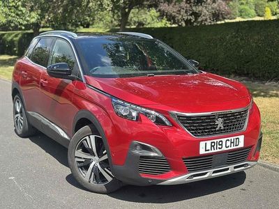 Red Used 2019 Peugeot 3008 GT-line Hatchback | £10,390 (Good price)