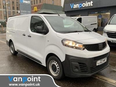 White Used 2022 Fiat Scudo S Van | £12,500 (Fair price)