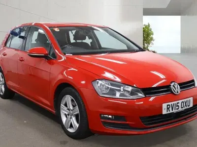 Used VW Golf VII Match 110 HP (80 kW) 2015 Red Hatchback