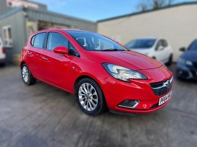 Used Vauxhall Corsa 90 HP (66 kW) 2015 Red Hatchback