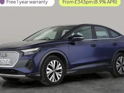 Used Audi Q4 Sportback e-tron Sport 150 kW (204 HP) 2023 Blue SUV