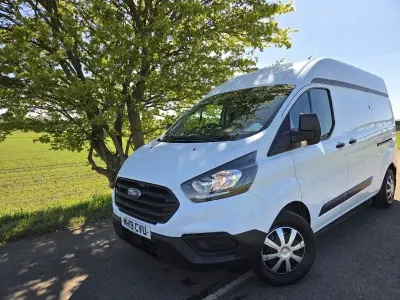 Used Ford Transit Custom 130 HP (95 kW) 2019 White Van