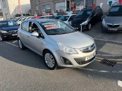 Used Vauxhall Corsa 2013 Silver Hatchback