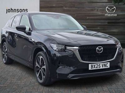 Black Used 2025 Mazda CX-60 Takumi-Line SUV | £33,990 (A bit pricey)