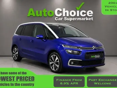 Gebraucht Citroën Grand C4 Picasso Flair 120 PS (88 kW) 2018 Blau Van / Kleinbus