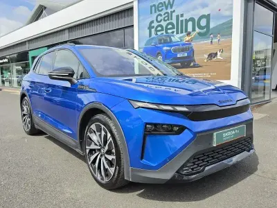 Used Skoda Elroq SportLine 210 kW (286 HP) 2025 Race blue metallic SUV