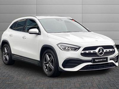 Digital white Used 2022 Mercedes GLA180 AMG Line Premium SUV | £25,444 (Fair price)