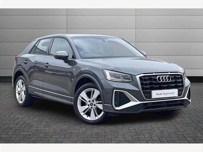 Used Audi Q2 S-Line 110 HP (80 kW) 2023 Daytona grey SUV
