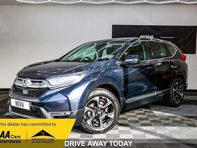 Used Honda CR-V Hybrid 184 HP (135 kW) 2019 Blue SUV
