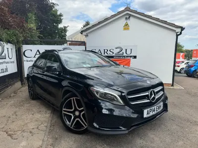 Used Mercedes GLA220 AMG line 170 HP (125 kW) 2014 Black SUV