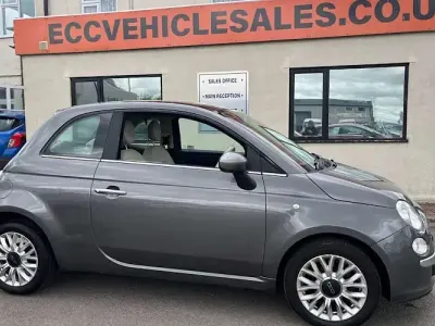 Used Fiat 500 Lounge 69 HP (50 kW) 2015 Grey Hatchback