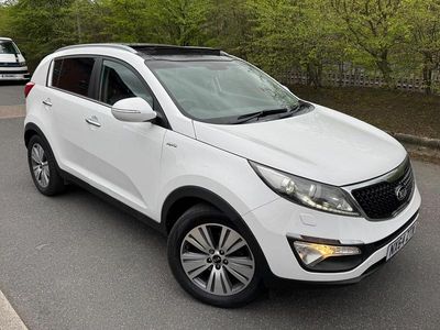 Used Kia Sportage 134 HP (98 kW) 2014 White SUV