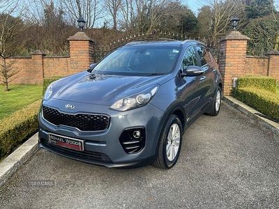 Begagnad Kia Sportage 136 HK (100 kW) 2018 Blå SUV