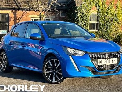 Blue Used 2020 Peugeot 208 Allure Hatchback | £12,648 (Fair price)