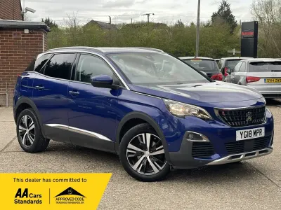 Used Peugeot 3008 Allure 130 HP (95 kW) 2018 Blue SUV