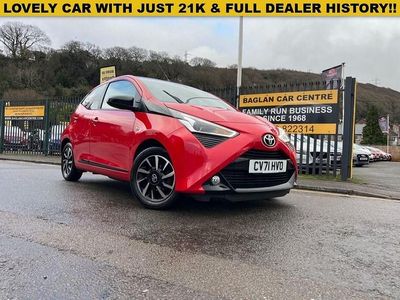 Used Toyota Aygo Trend 71 HP (52 kW) 2021 Red Hatchback