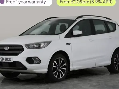 Used Ford Kuga ST-Line 150 HP (110 kW) 2018 White SUV