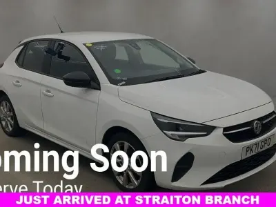 Begagnad Vauxhall Corsa 75 HK (55 kW) 2021 Vit Halvkombi