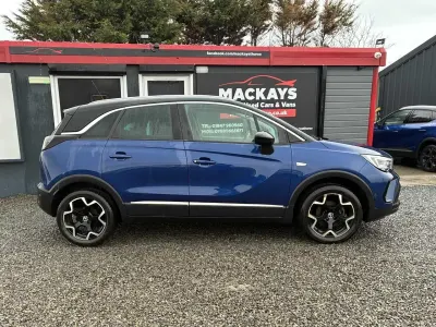 Used Vauxhall Crossland Ultimate 128 HP (94 kW) 2022 Blue SUV