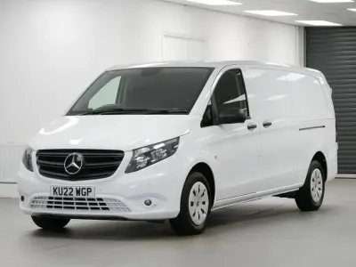Used Mercedes Vito Progressive 136 HP (100 kW) 2022 White Van