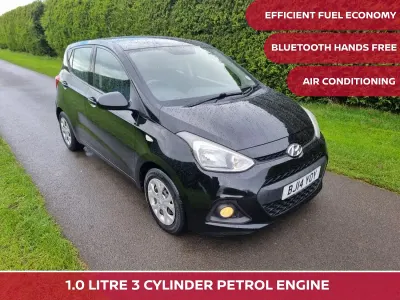 Used Hyundai i10 SE 67 HP (49 kW) 2014 Black Hatchback