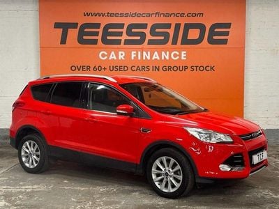 Used Ford Kuga Titanium 150 HP (110 kW) 2015 Red SUV