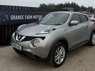 Used Nissan Juke N-Connecta 110 HP (80 kW) 2016 Silver SUV