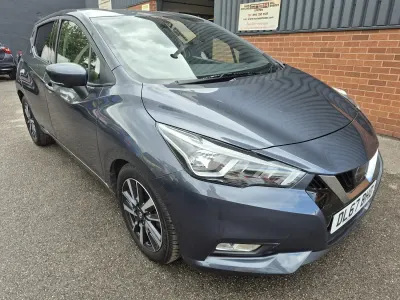 Used Nissan Micra N-Connecta 90 HP (66 kW) 2017 Grey Hatchback