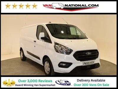 Begagnad Ford Transit Custom Trend 130 HK (95 kW) 2019 Vit Van