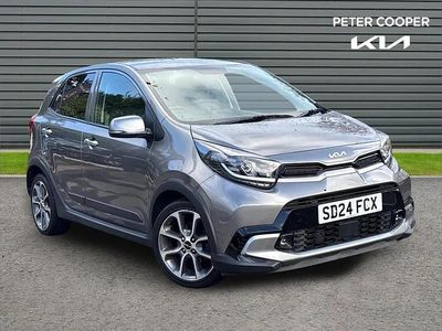 Used Kia Picanto X-Line 65 HP (47 kW) 2024 Grey Hatchback