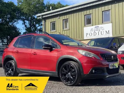 Used Peugeot 2008 GT-line 2016 Red SUV