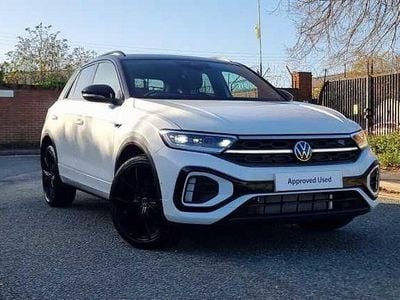 Pure white New 2025 VW T-Roc Black Edition SUV | £32,961 (A bit pricey)