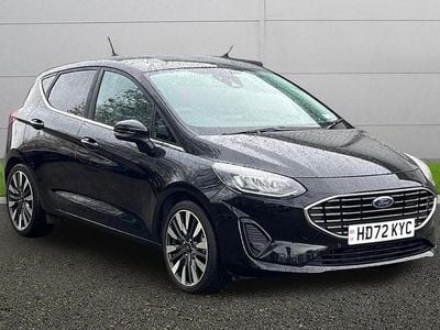 Black Used 2022 Ford Fiesta Titanium X Hatchback | £13,699 (Good price)