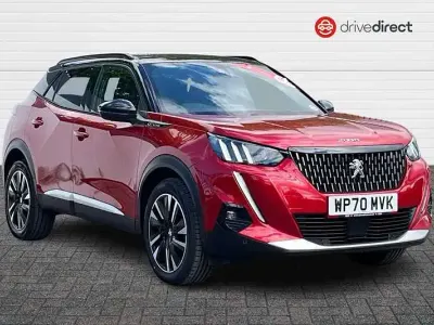 Used Peugeot 2008 GT-line 130 HP (95 kW) 2021 Red SUV