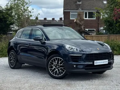 Begagnad Porsche Macan 258 HK (189 kW) 2015 Blå SUV