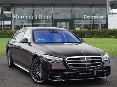 Used Mercedes S500L AMG line 442 HP (325 kW) 2024 Red Sedan