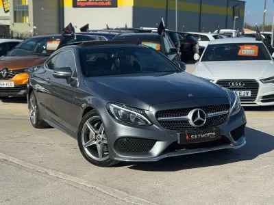 Używany Mercedes C220 AMG Line Premium 170 KM (125 kW) 2015 Szary Coupe