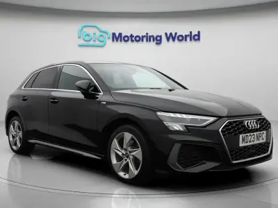 Used Audi A3 Sportback S-Line 204 HP (150 kW) 2023 Black Hatchback