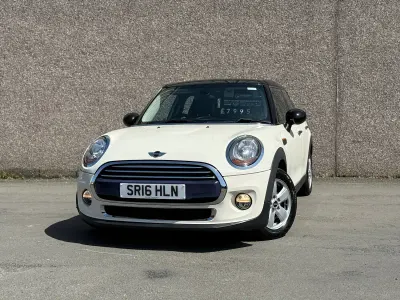 Used Mini Cooper D Hatch 116 HP (85 kW) 2016 White Hatchback