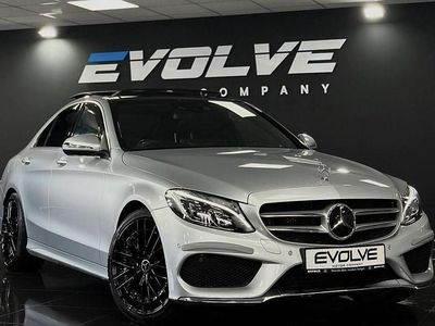 Used Mercedes C250 AMG line 204 HP (150 kW) 2017 Silver Sedan