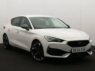 Used Cupra Leon 150 HP (110 kW) 2024 White Hatchback