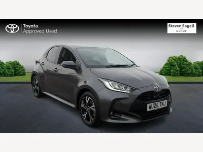 Used Toyota Yaris Hybrid Design 2025 Grey Hatchback
